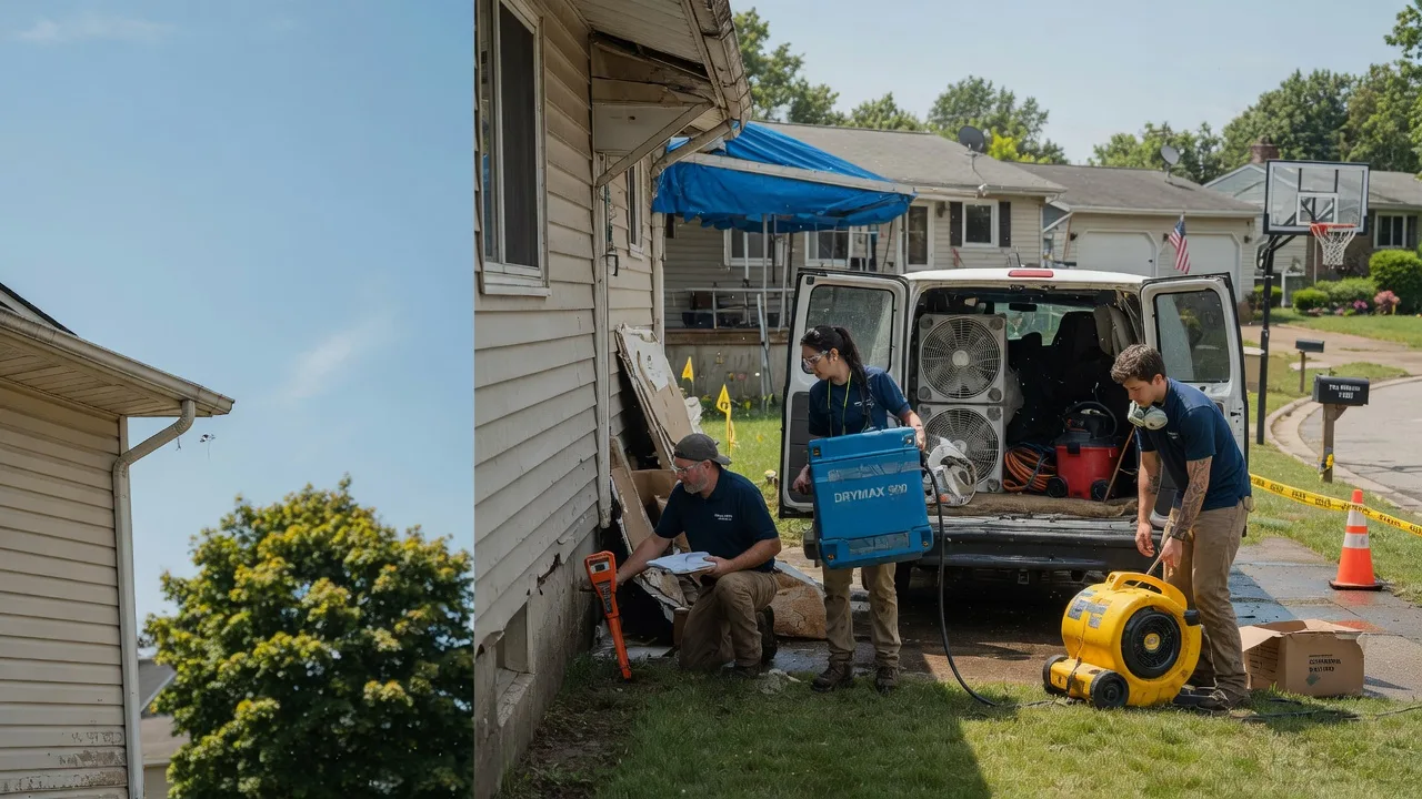 Ceiling Leak Cleanup in Erin, NY near me